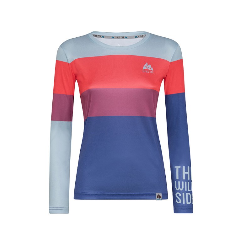 WILD TEE COLOR BLOCK T-SHIRT DONNA